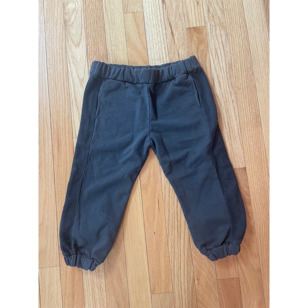 Lotiekids Organic Cotton Jogging Pants Vintage Black Kids 2/3 Years NWOT
